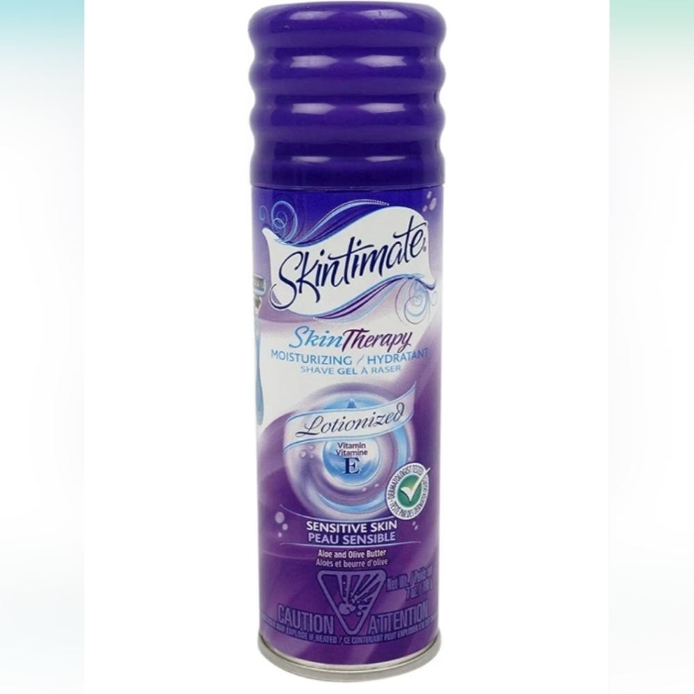 Skintimate Shave Gel Skin Therapy Lotionized Vitamin-E 7 Ounce (207ml)